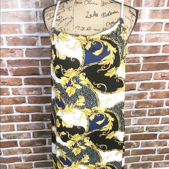 Rouge Collection Parsley Style Sleeveless Dress XL - Picture 5 of 7